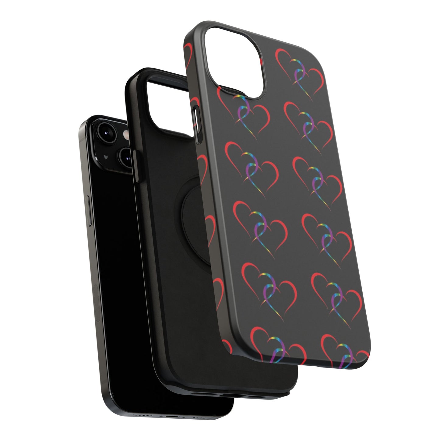 "Hearts" - Impact-Resistant Cases