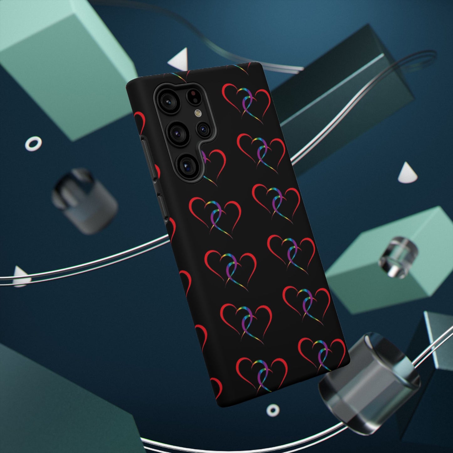 "Hearts" - Impact-Resistant Cases