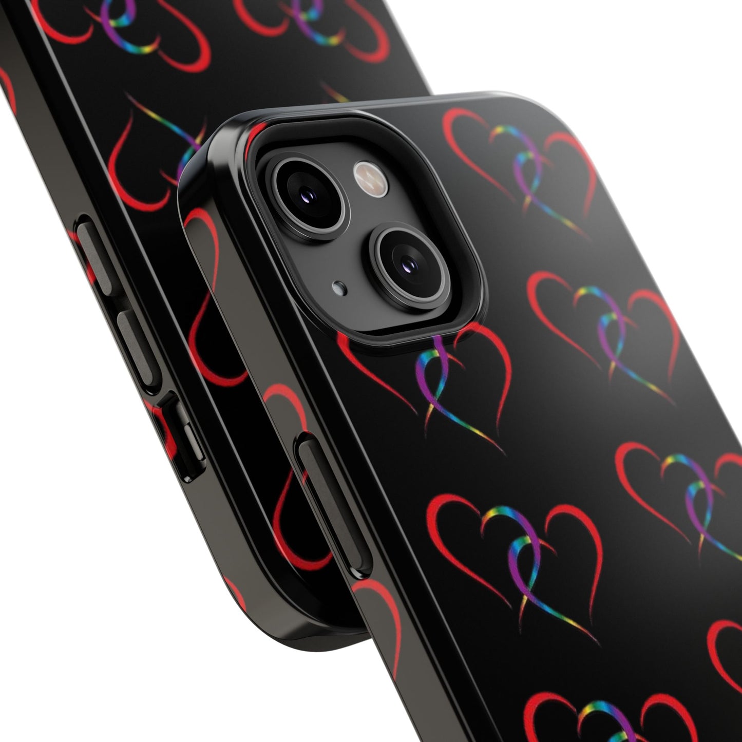 "Hearts" - Impact-Resistant Cases