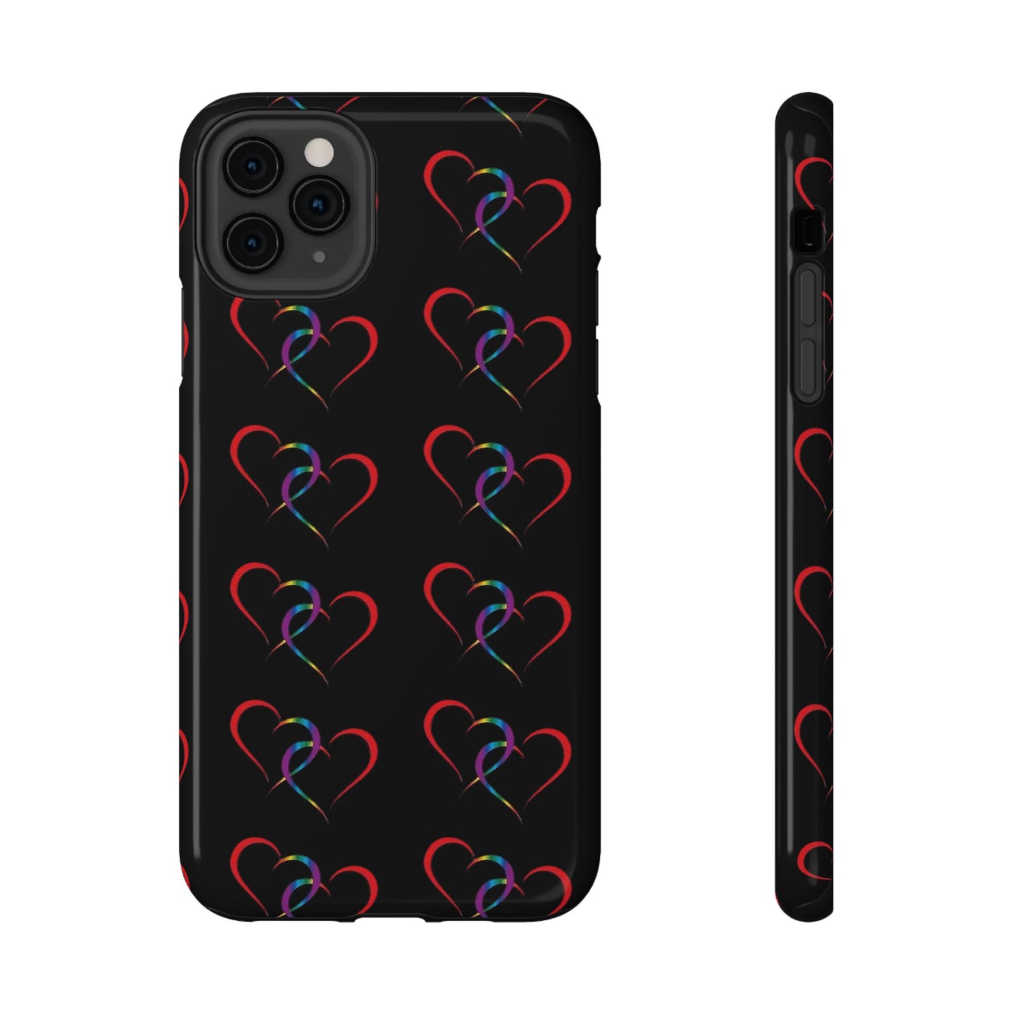 "Hearts" - Impact-Resistant Cases