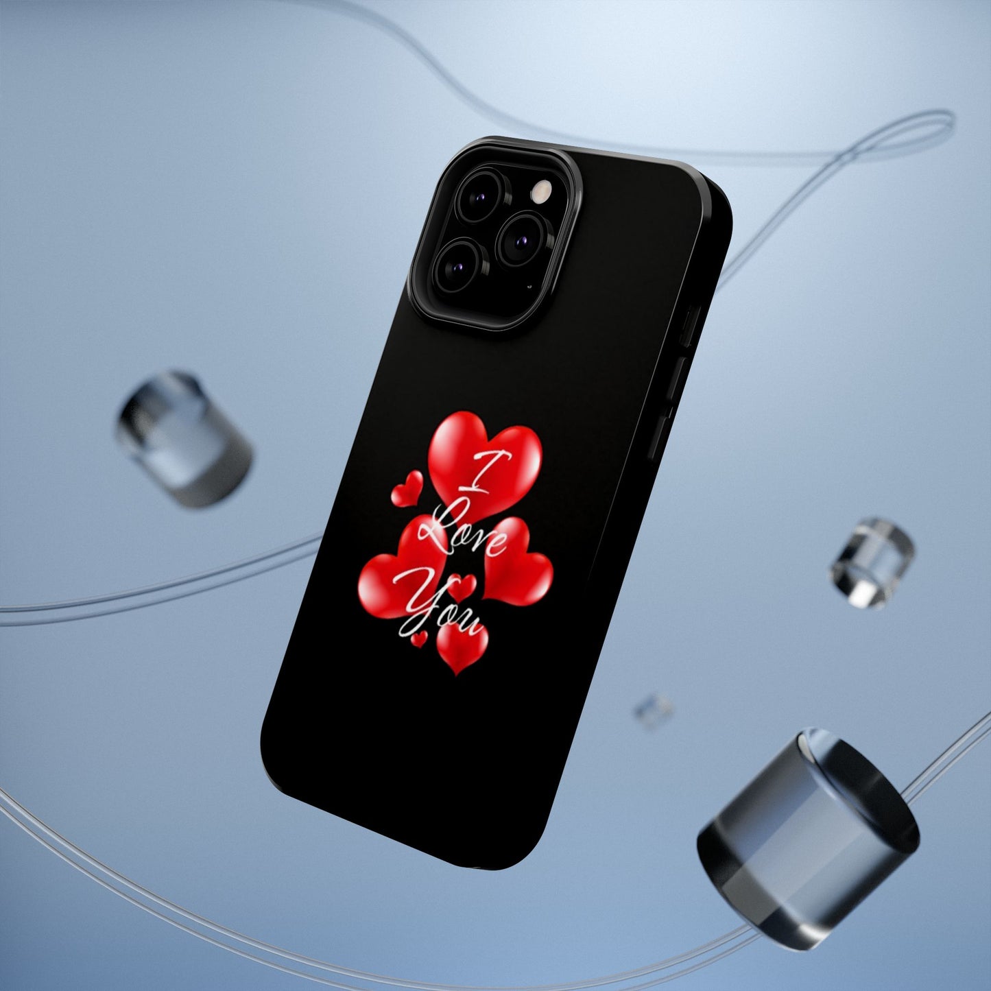 "I Love You" -Impact-Resistant Cases