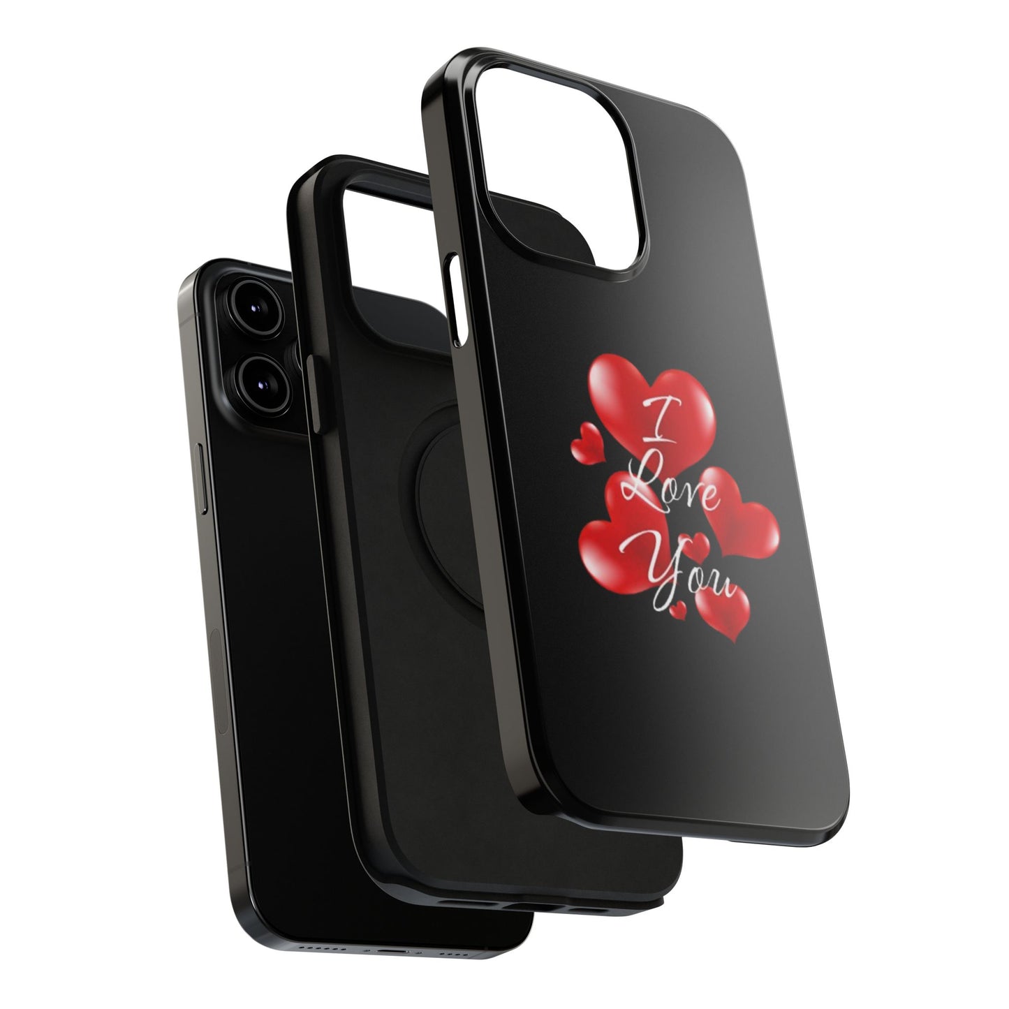 "I Love You" -Impact-Resistant Cases
