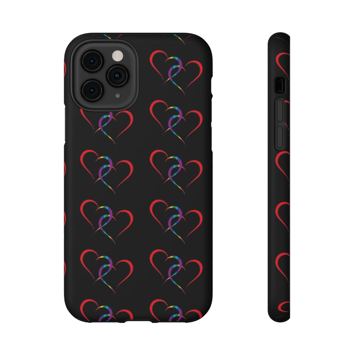 "Hearts" - Impact-Resistant Cases
