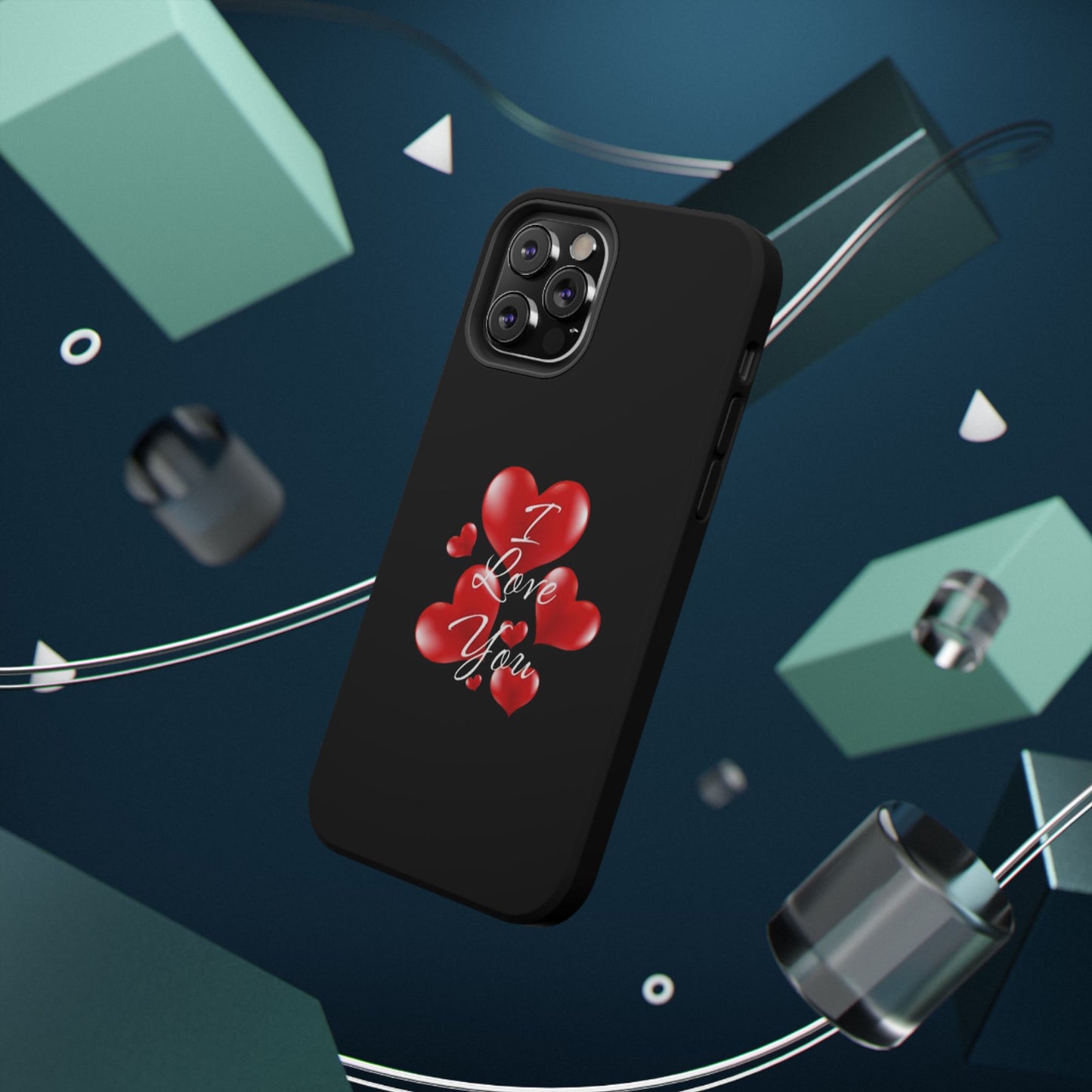"I Love You" -Impact-Resistant Cases