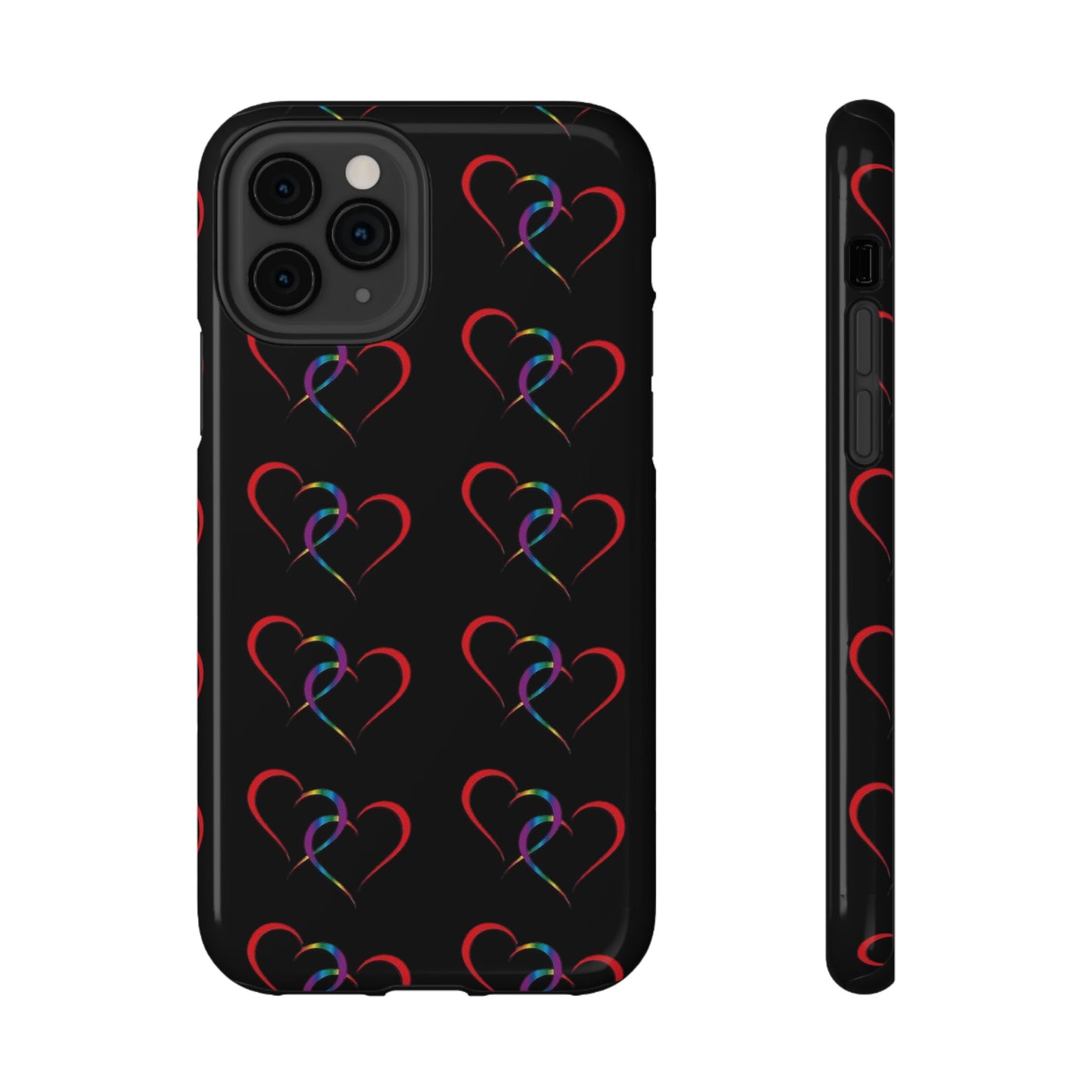 "Hearts" - Impact-Resistant Cases