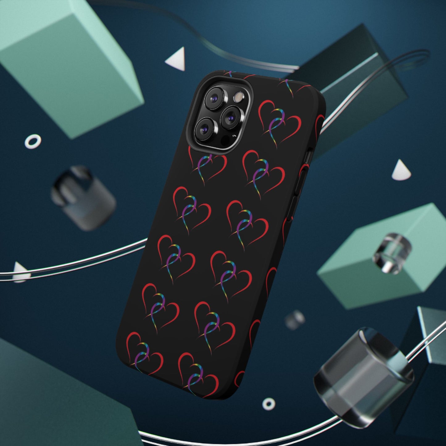 "Hearts" - Impact-Resistant Cases