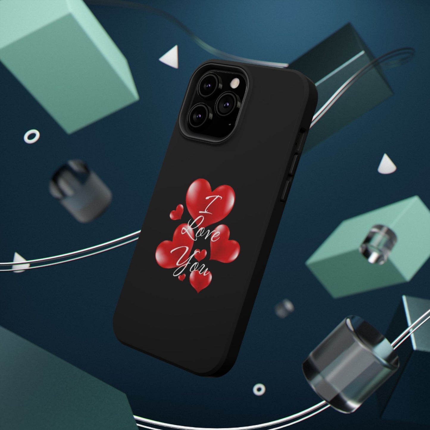"I Love You" -Impact-Resistant Cases