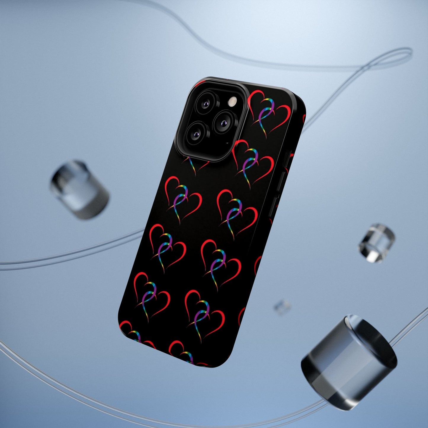 "Hearts" - Impact-Resistant Cases