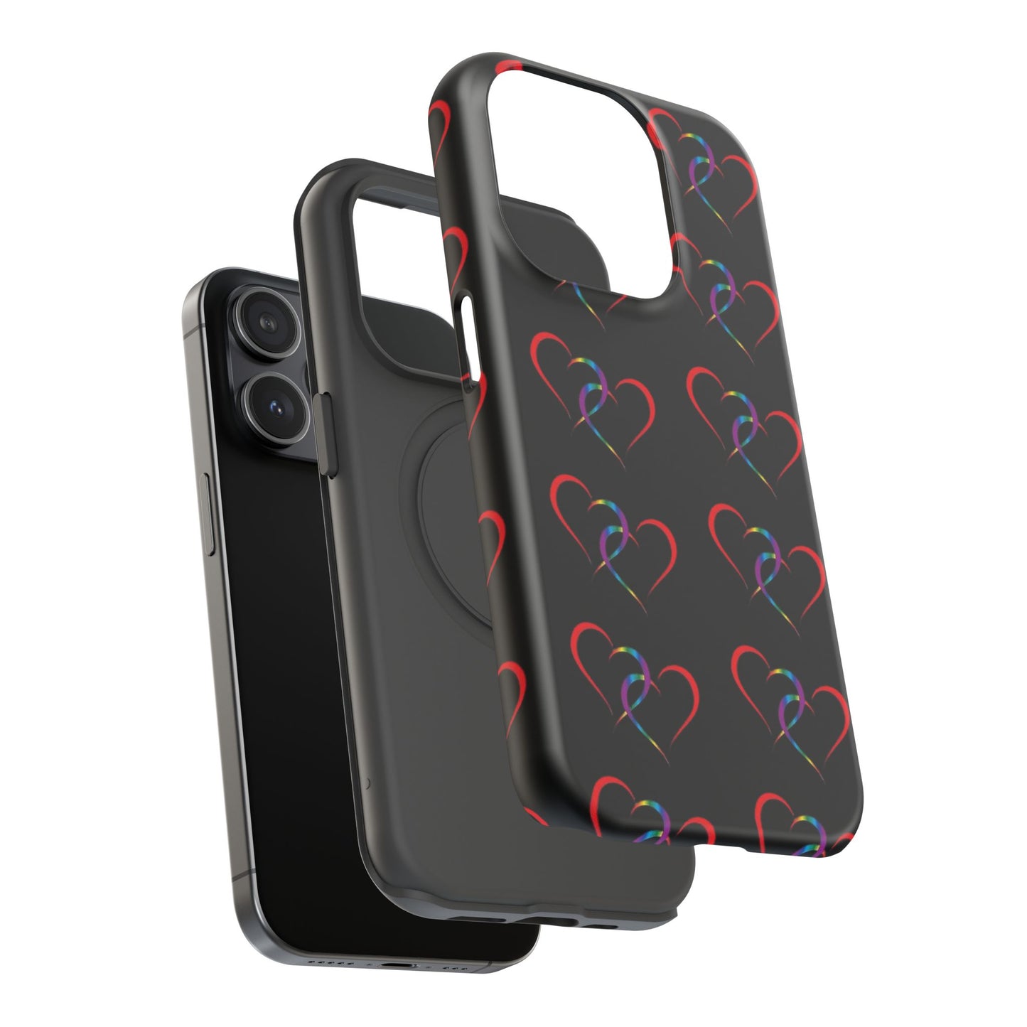 "Hearts" - Impact-Resistant Cases