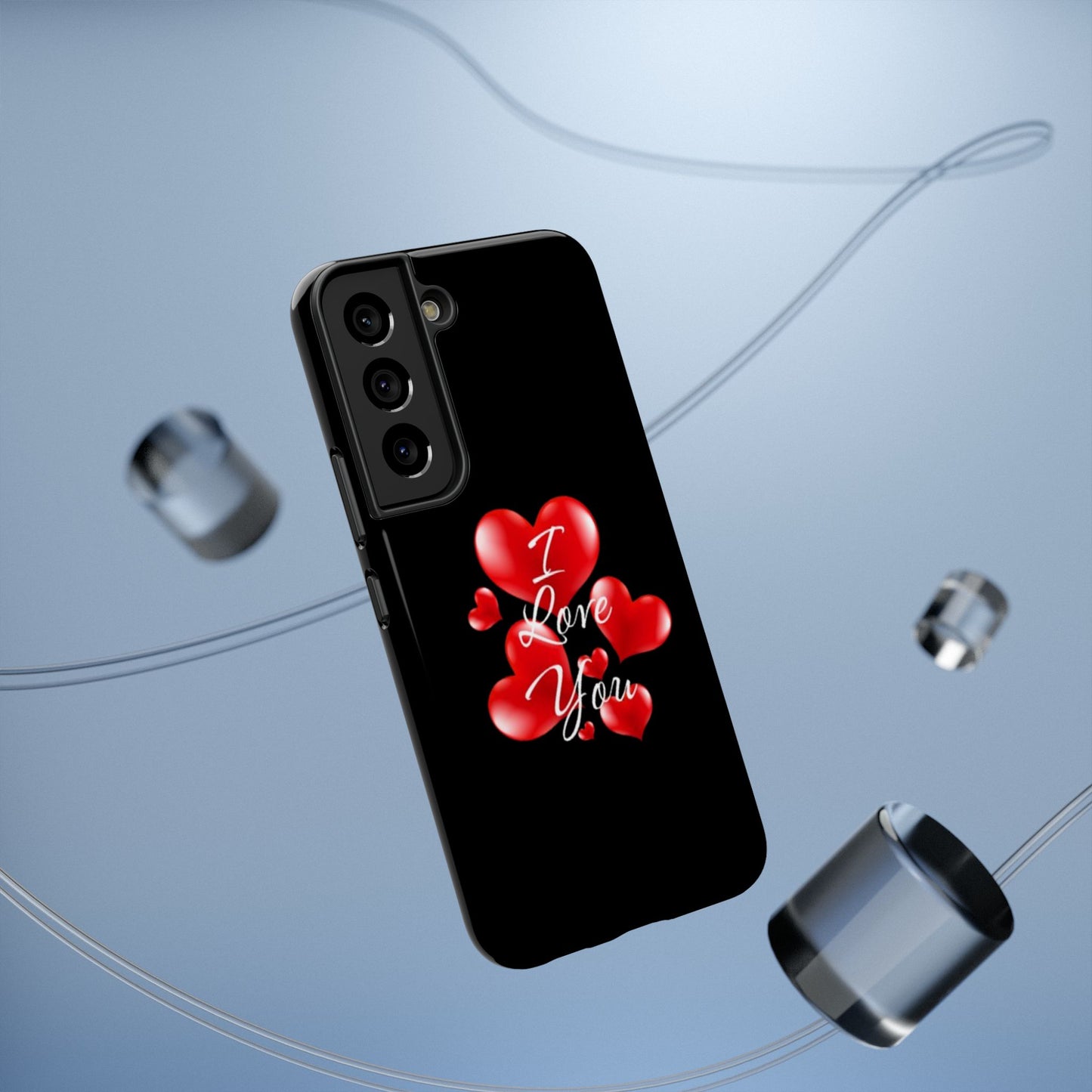 "I Love You" -Impact-Resistant Cases