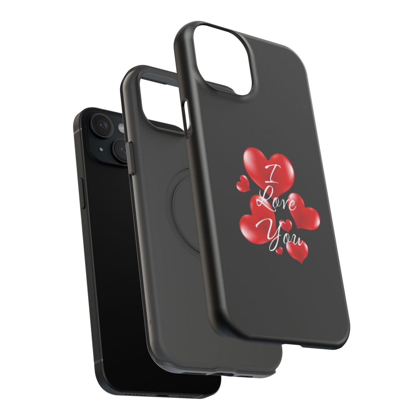 "I Love You" -Impact-Resistant Cases
