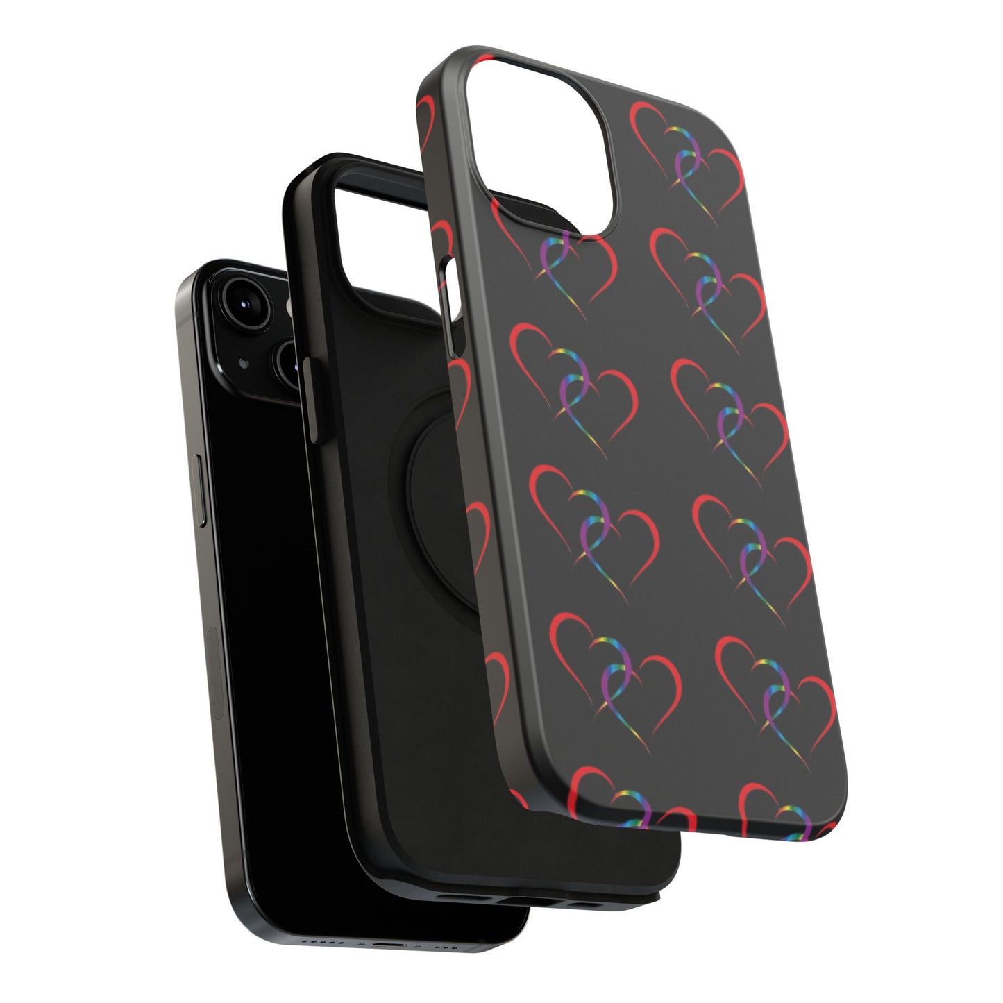 "Hearts" - Impact-Resistant Cases
