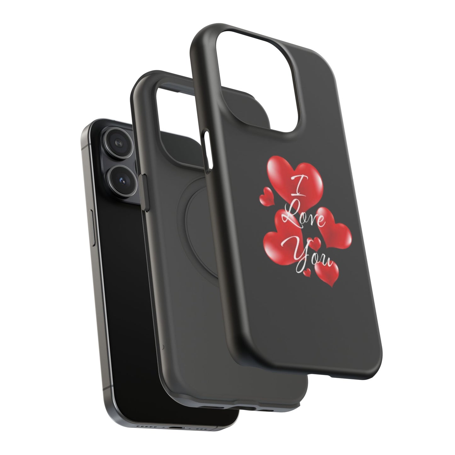 "I Love You" -Impact-Resistant Cases
