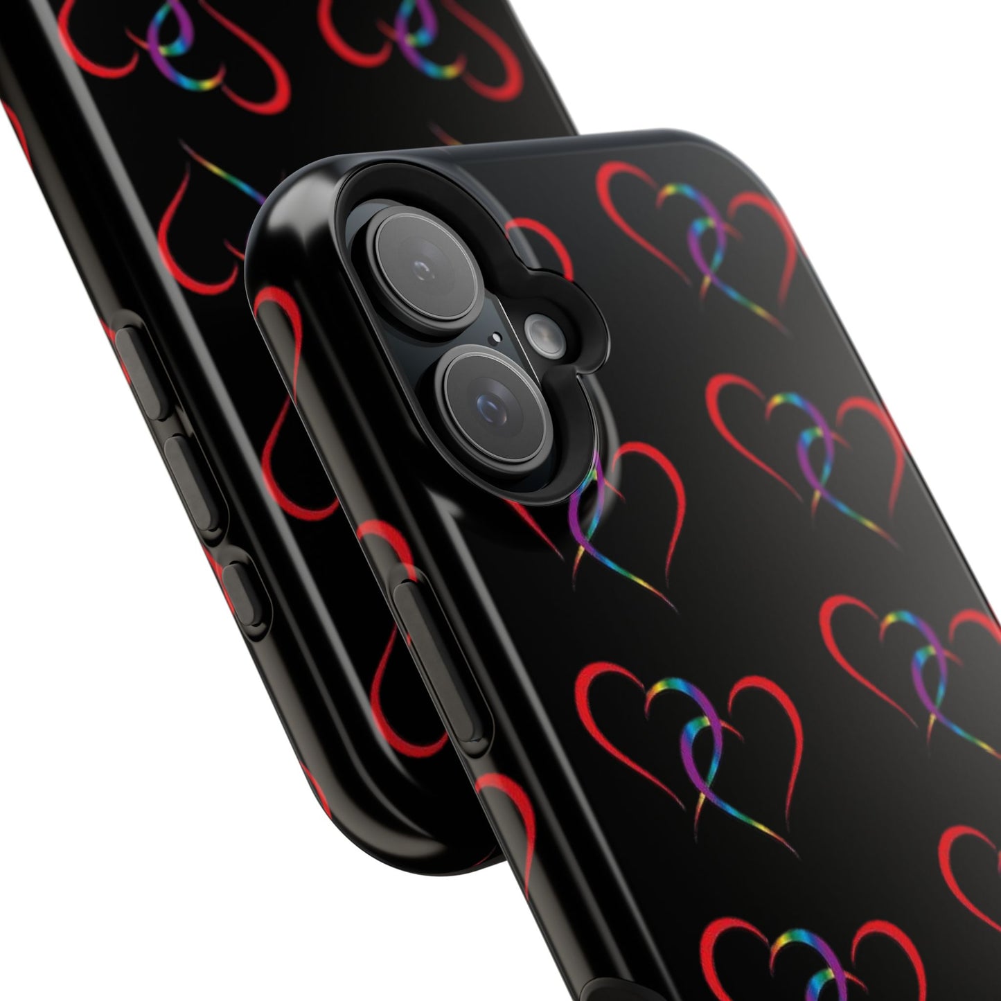 "Hearts" - Impact-Resistant Cases