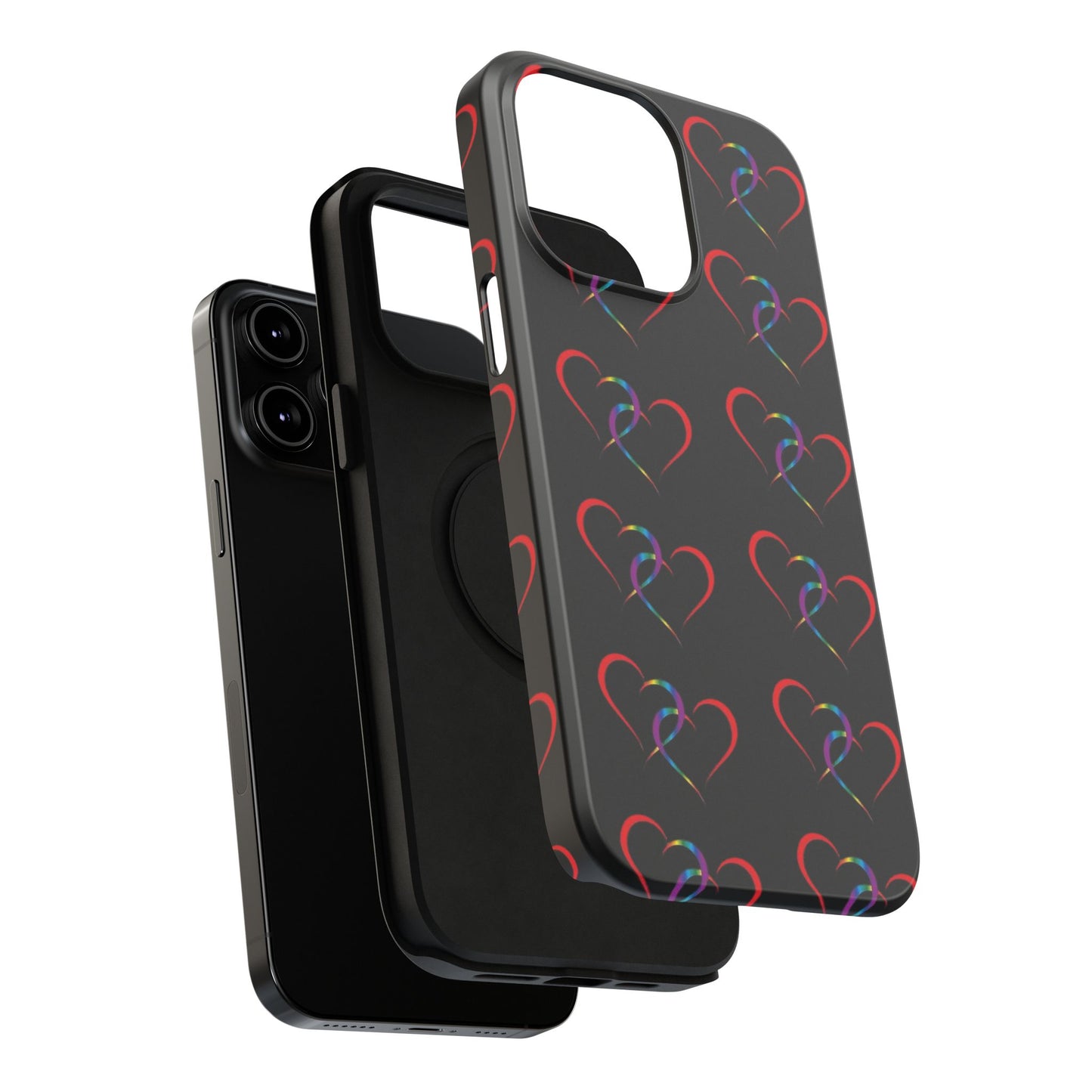 "Hearts" - Impact-Resistant Cases