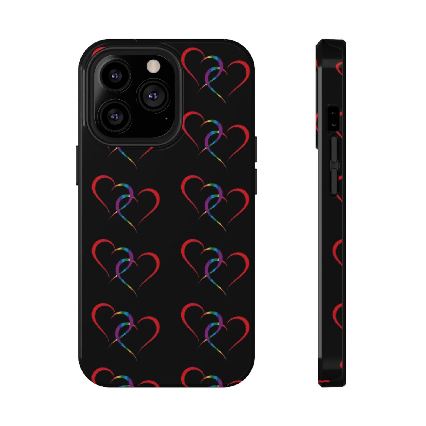 "Hearts" - Impact-Resistant Cases