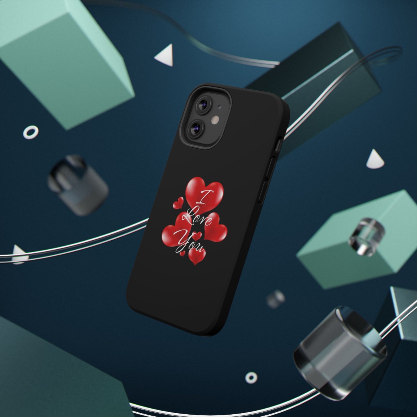 "I Love You" -Impact-Resistant Cases