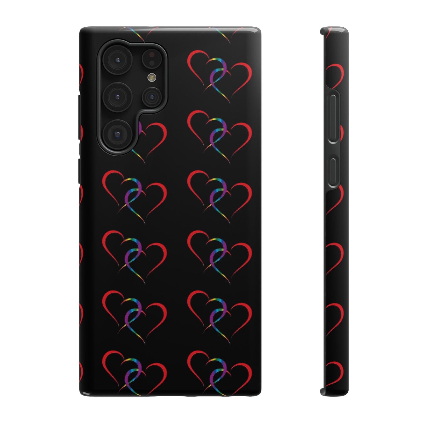 "Hearts" - Impact-Resistant Cases