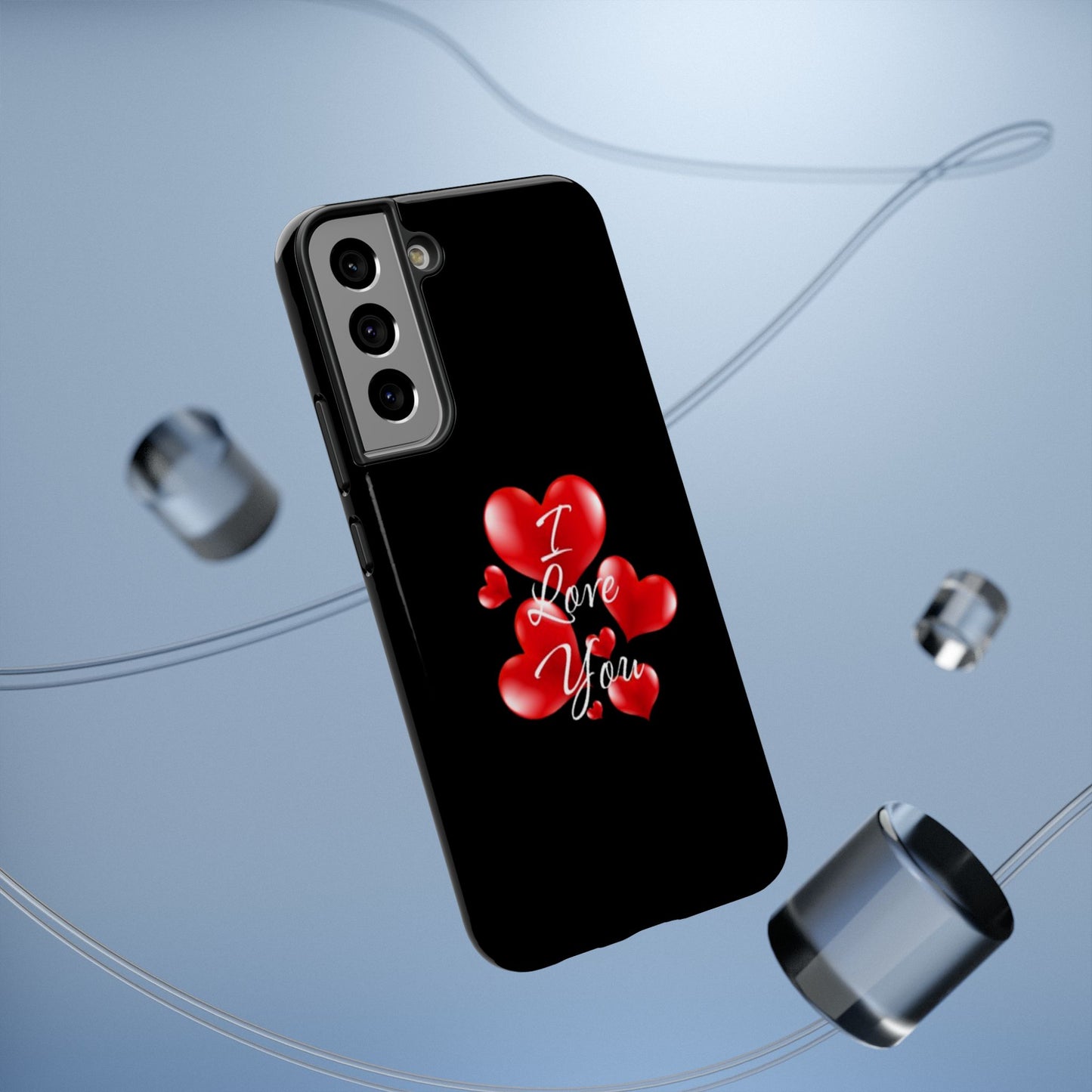"I Love You" -Impact-Resistant Cases
