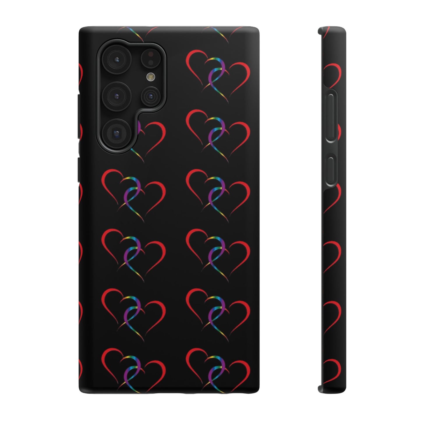 "Hearts" - Impact-Resistant Cases