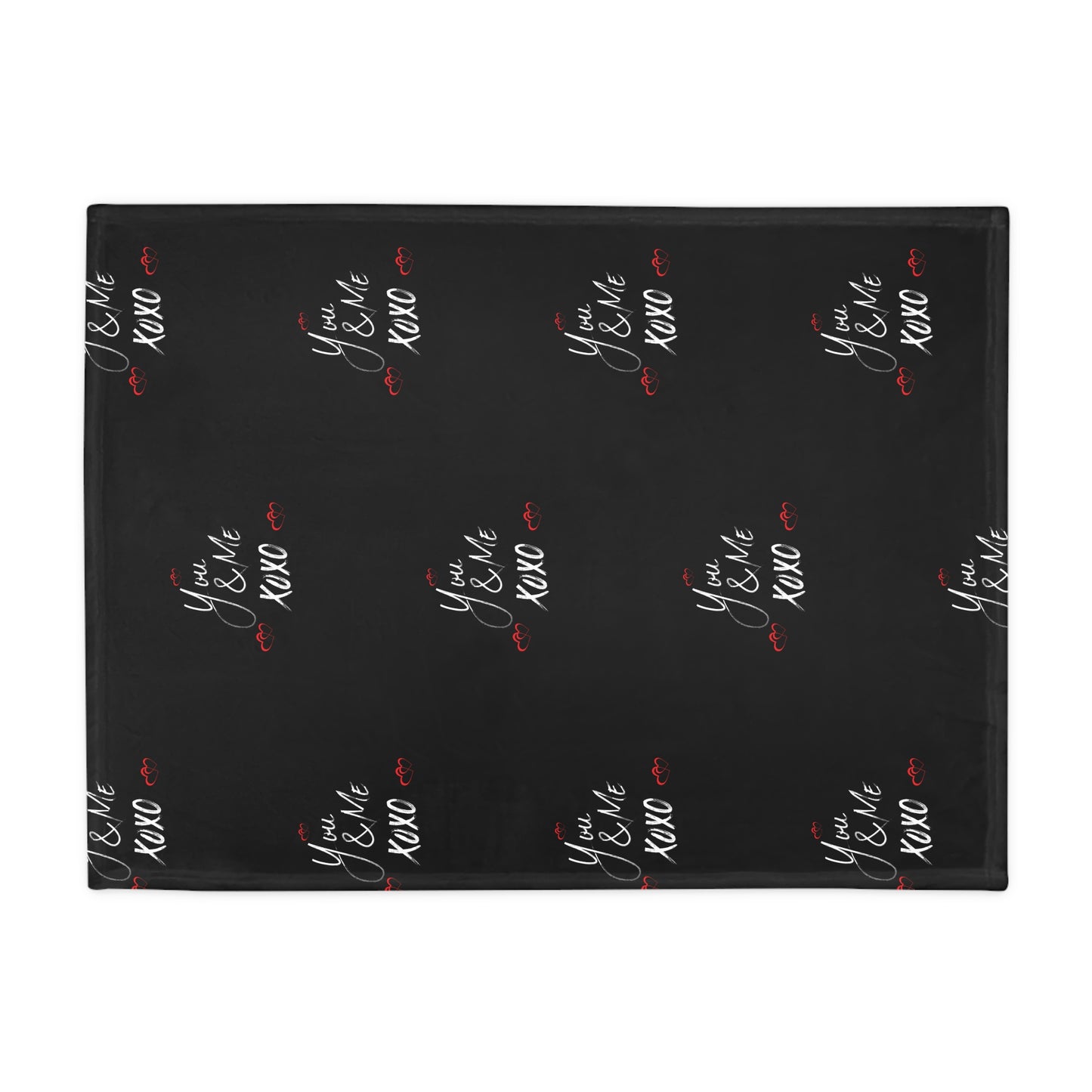 "You and Me" -Plush Fleece Blanket