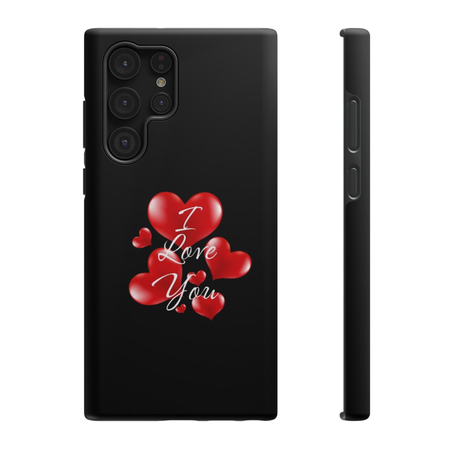 "I Love You" -Impact-Resistant Cases