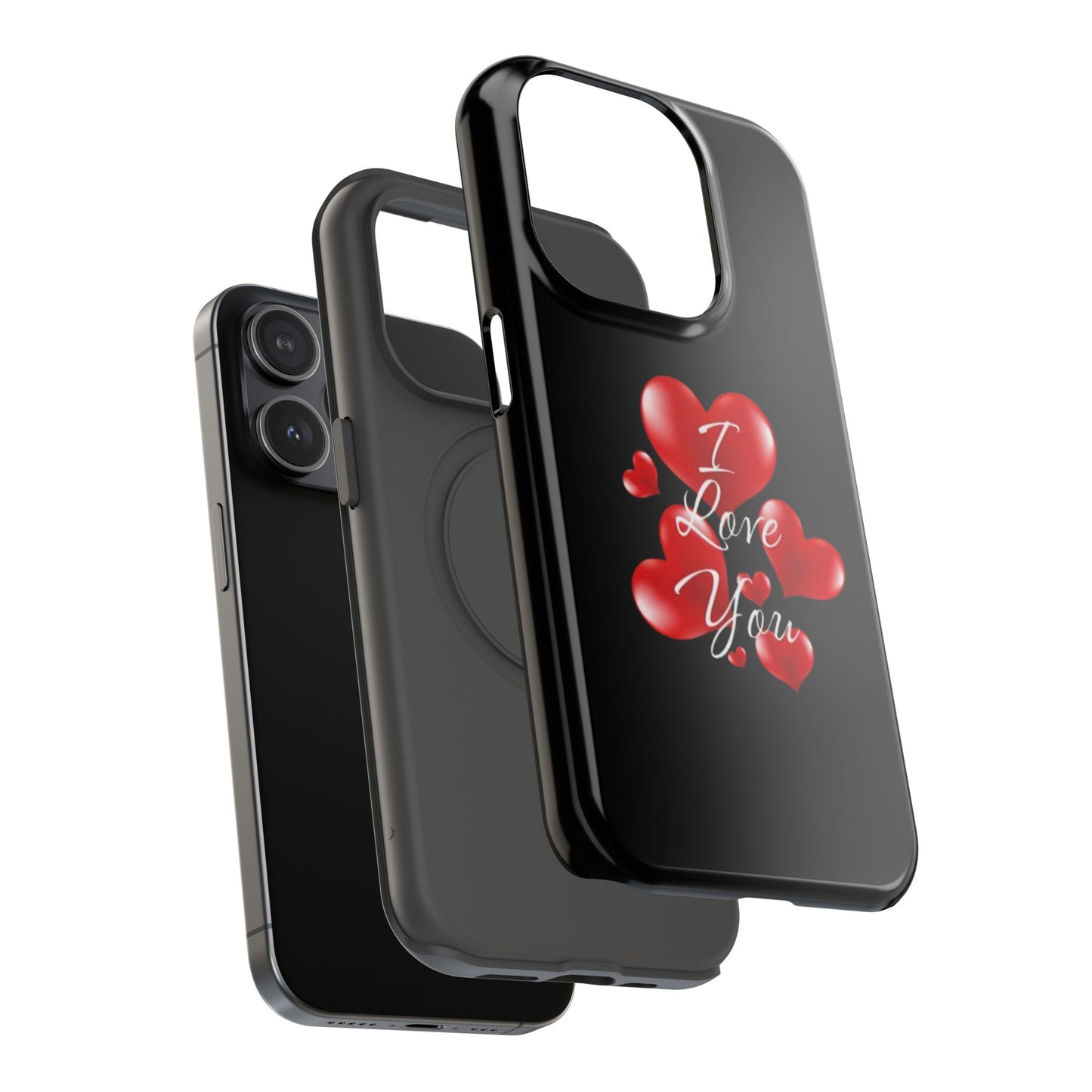 "I Love You" -Impact-Resistant Cases