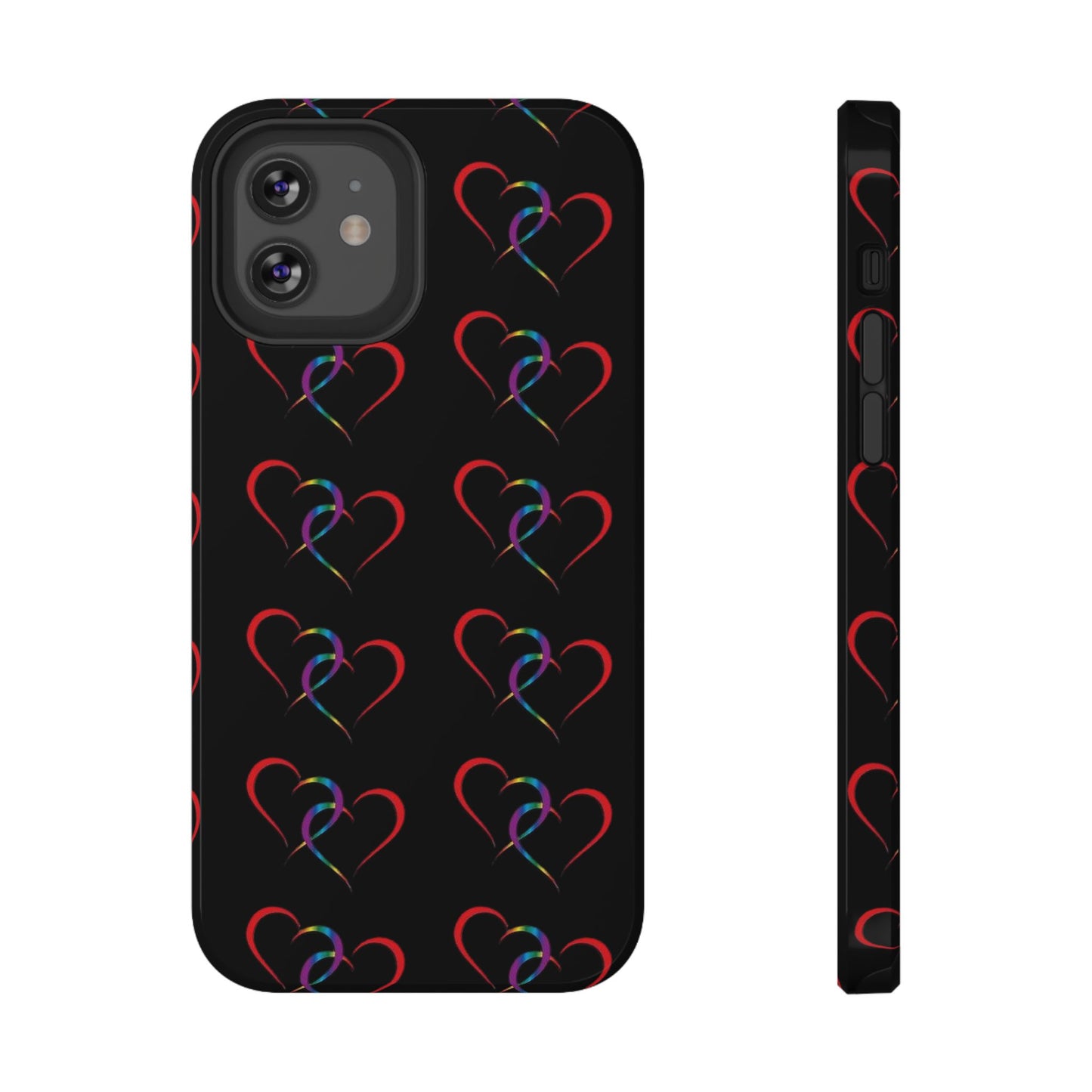 "Hearts" - Impact-Resistant Cases