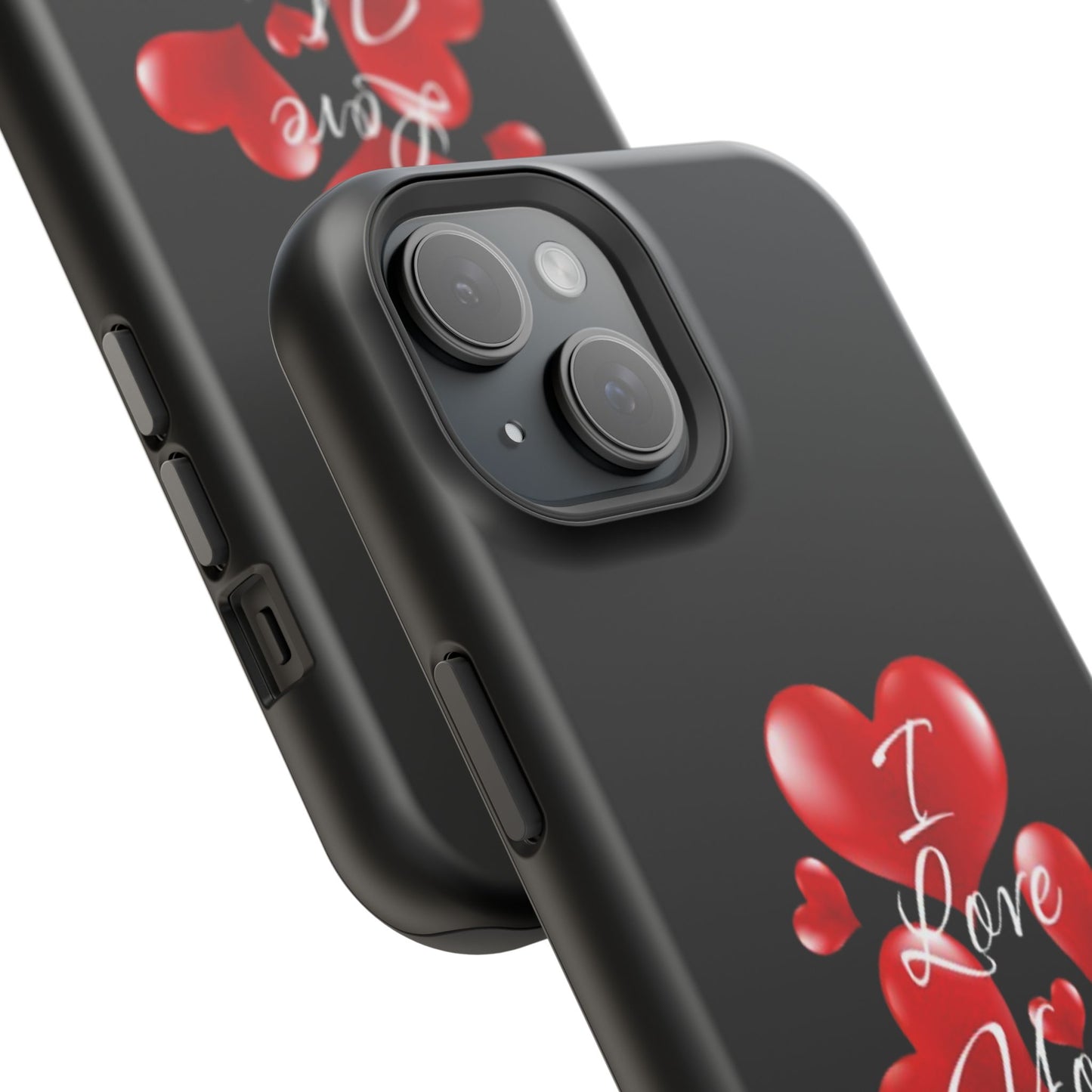 "I Love You" -Impact-Resistant Cases