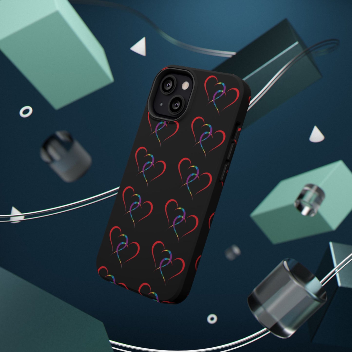 "Hearts" - Impact-Resistant Cases