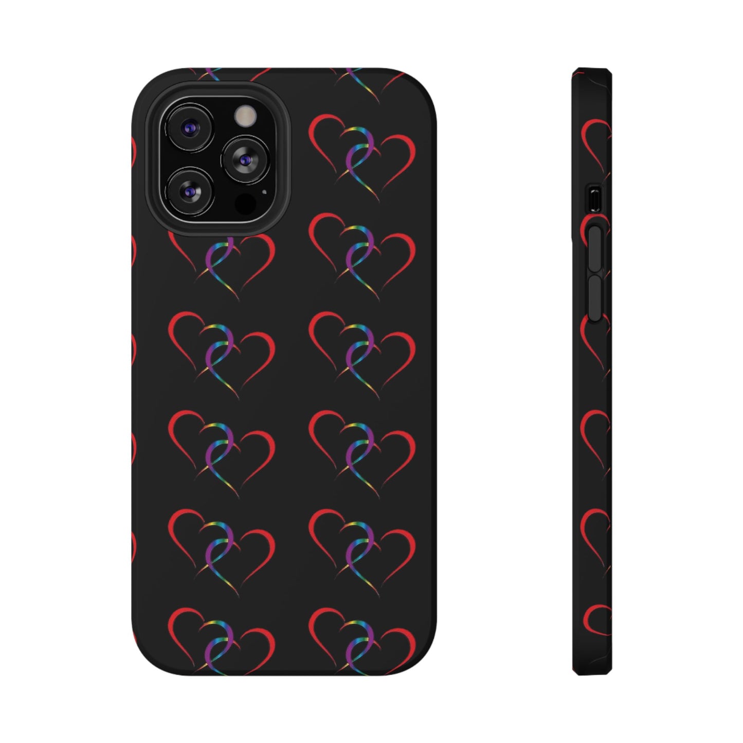 "Hearts" - Impact-Resistant Cases