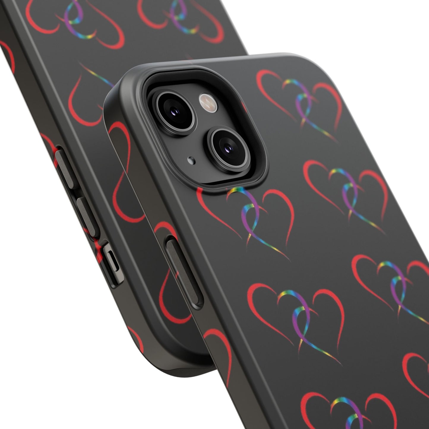 "Hearts" - Impact-Resistant Cases