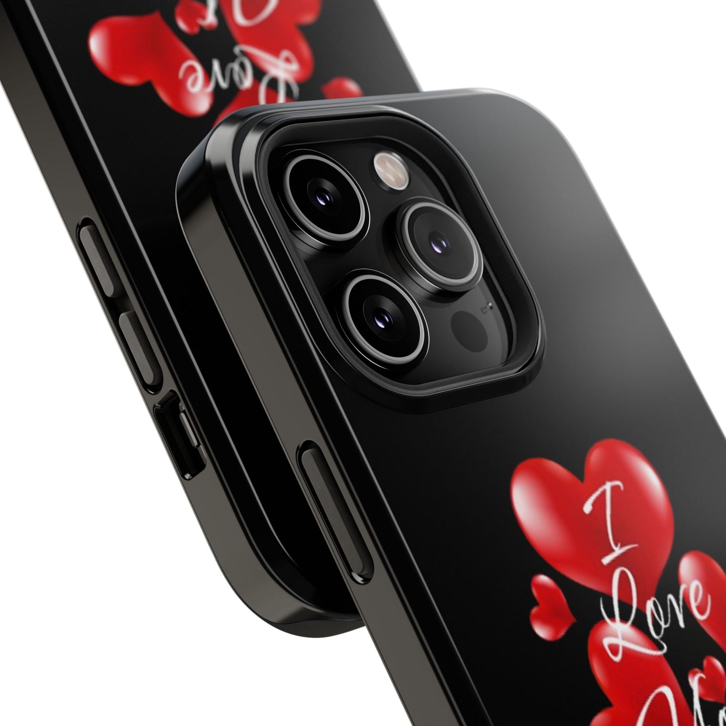 "I Love You" -Impact-Resistant Cases