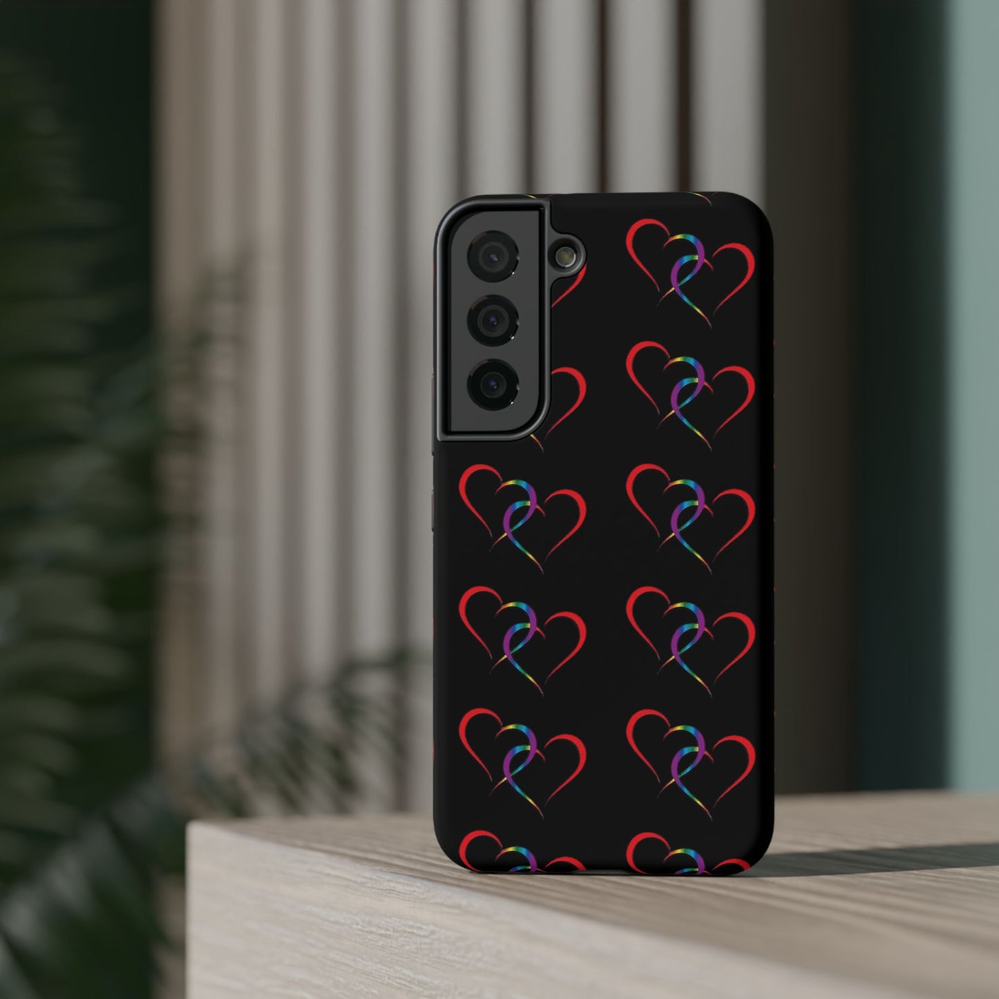 "Hearts" - Impact-Resistant Cases