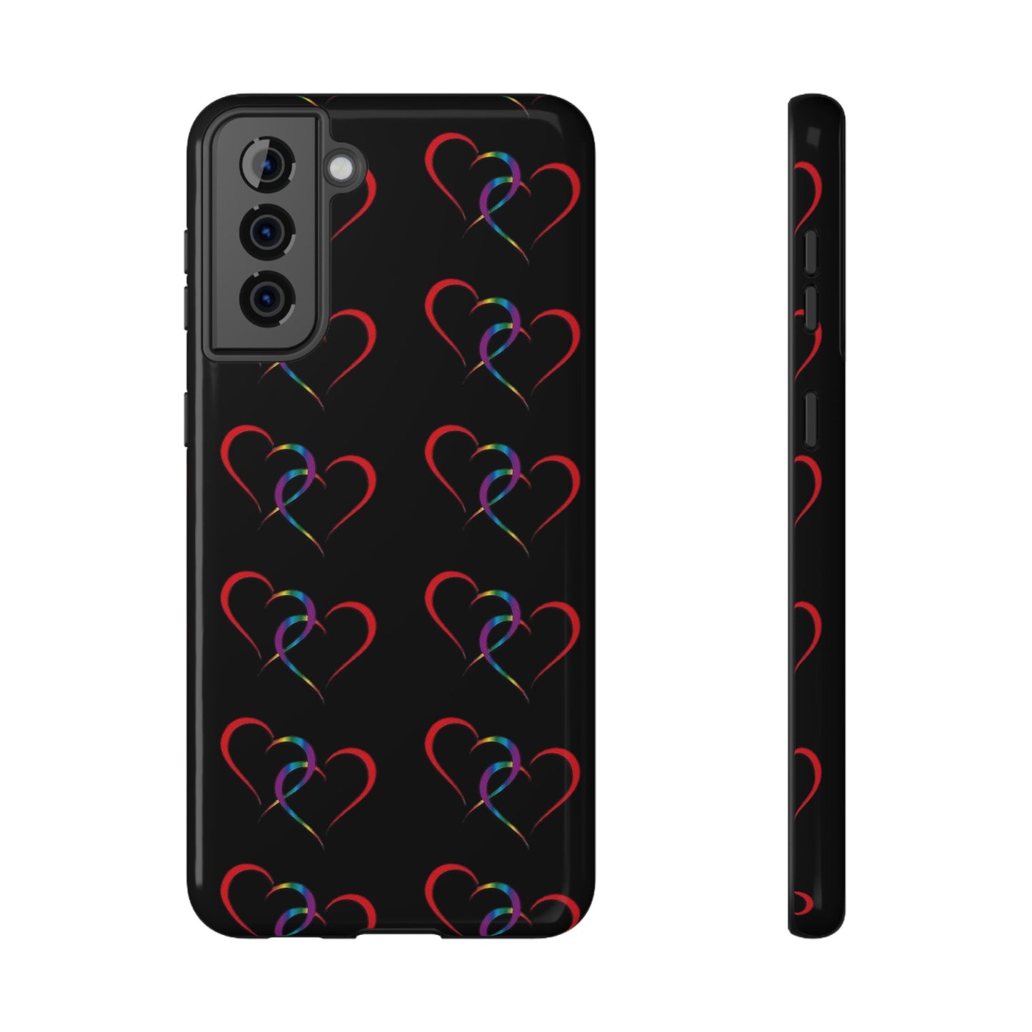 "Hearts" - Impact-Resistant Cases
