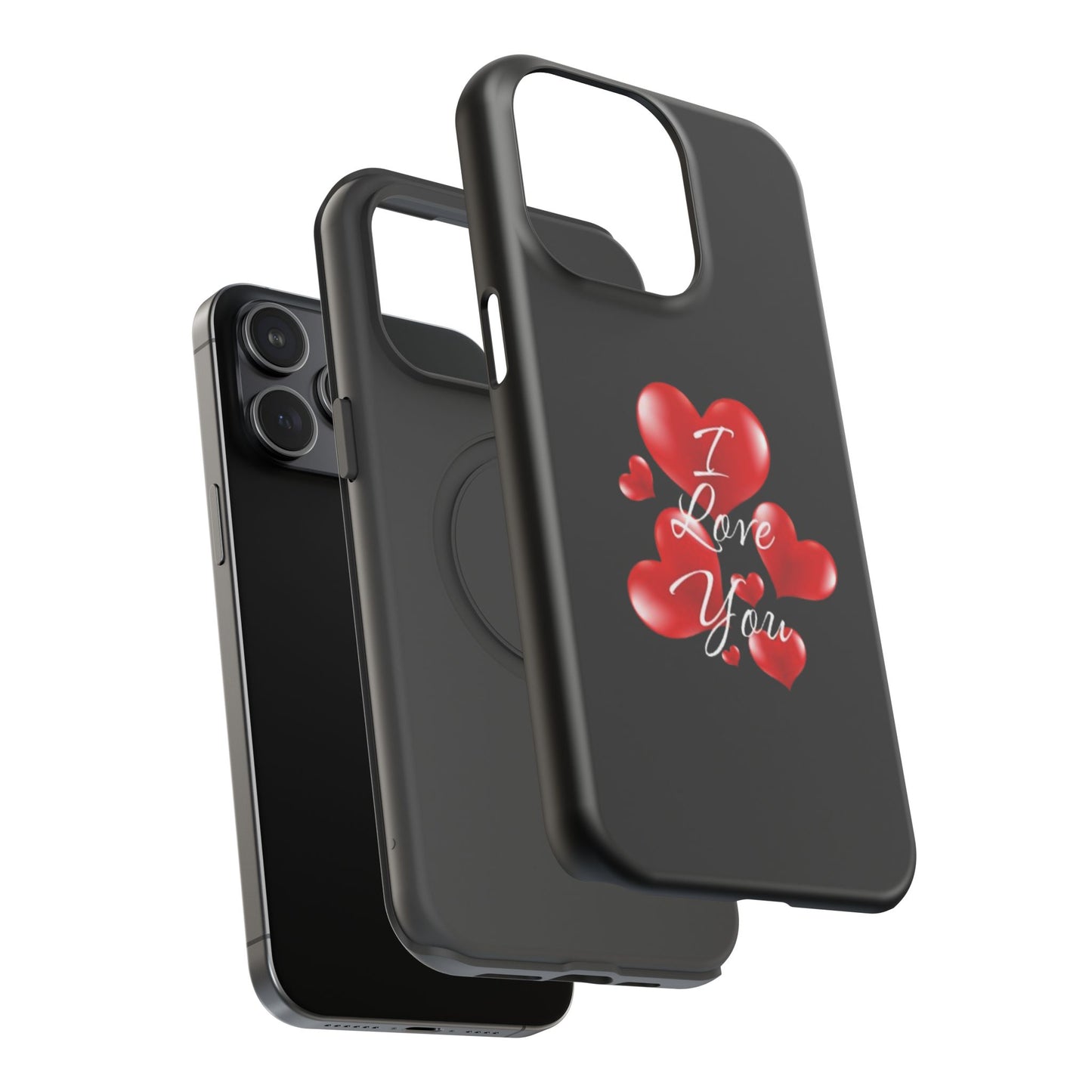 "I Love You" -Impact-Resistant Cases