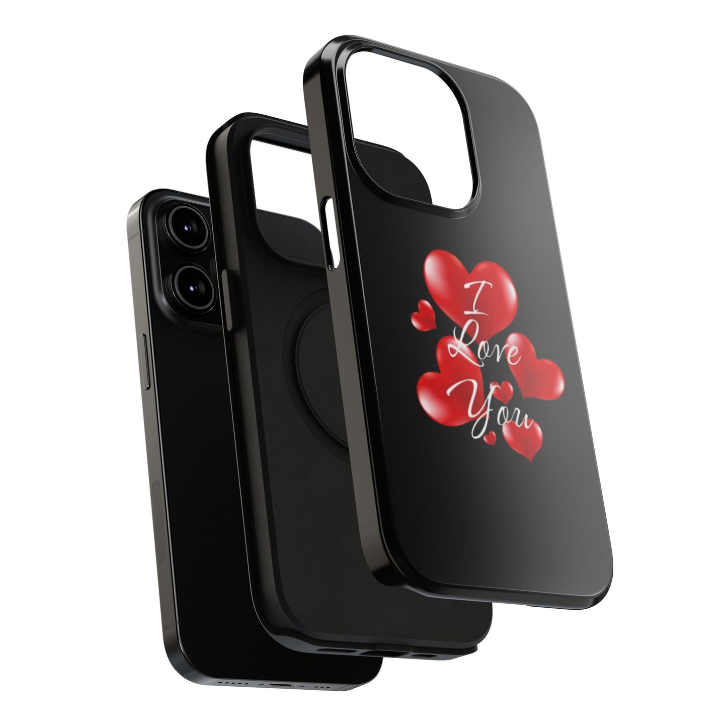 "I Love You" -Impact-Resistant Cases