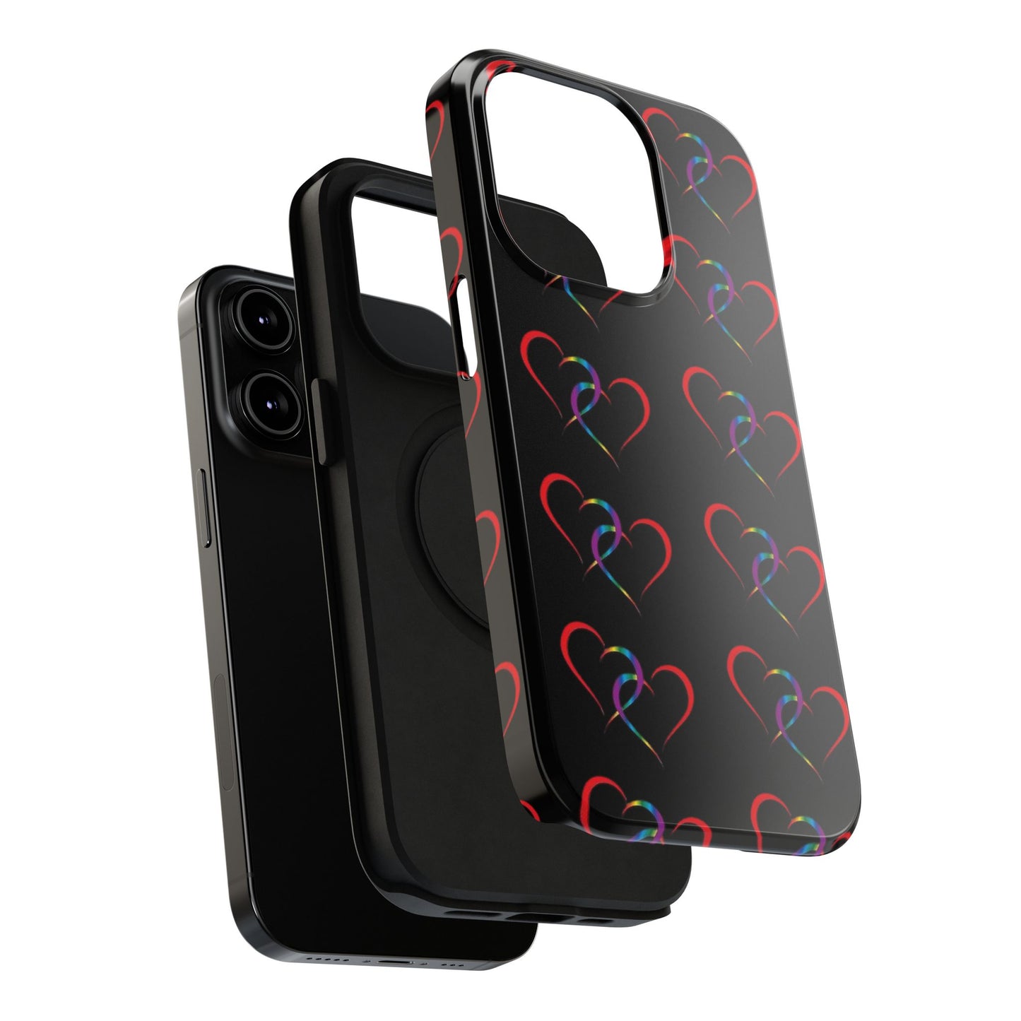 "Hearts" - Impact-Resistant Cases