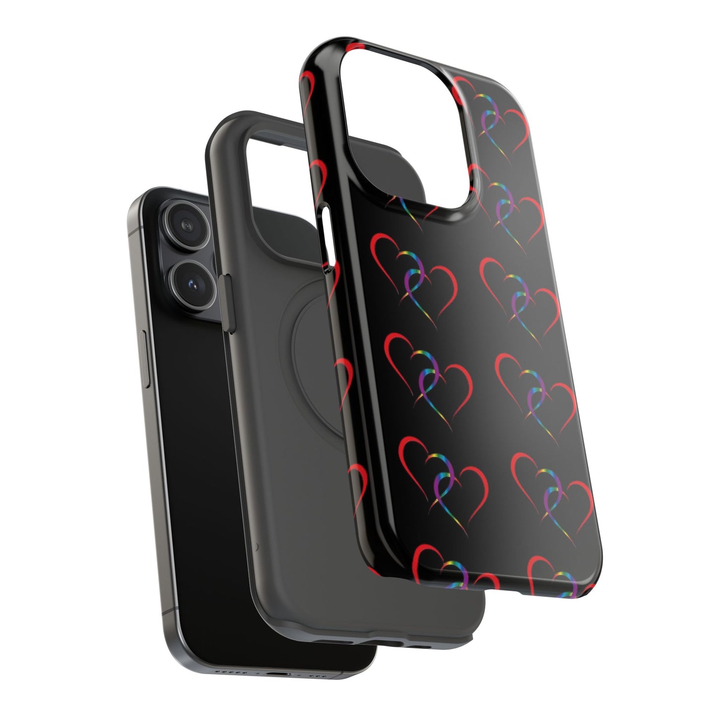 "Hearts" - Impact-Resistant Cases