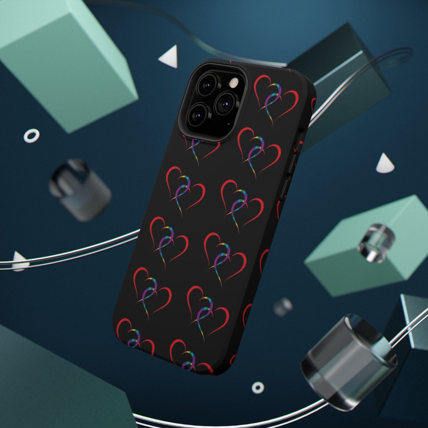 "Hearts" - Impact-Resistant Cases