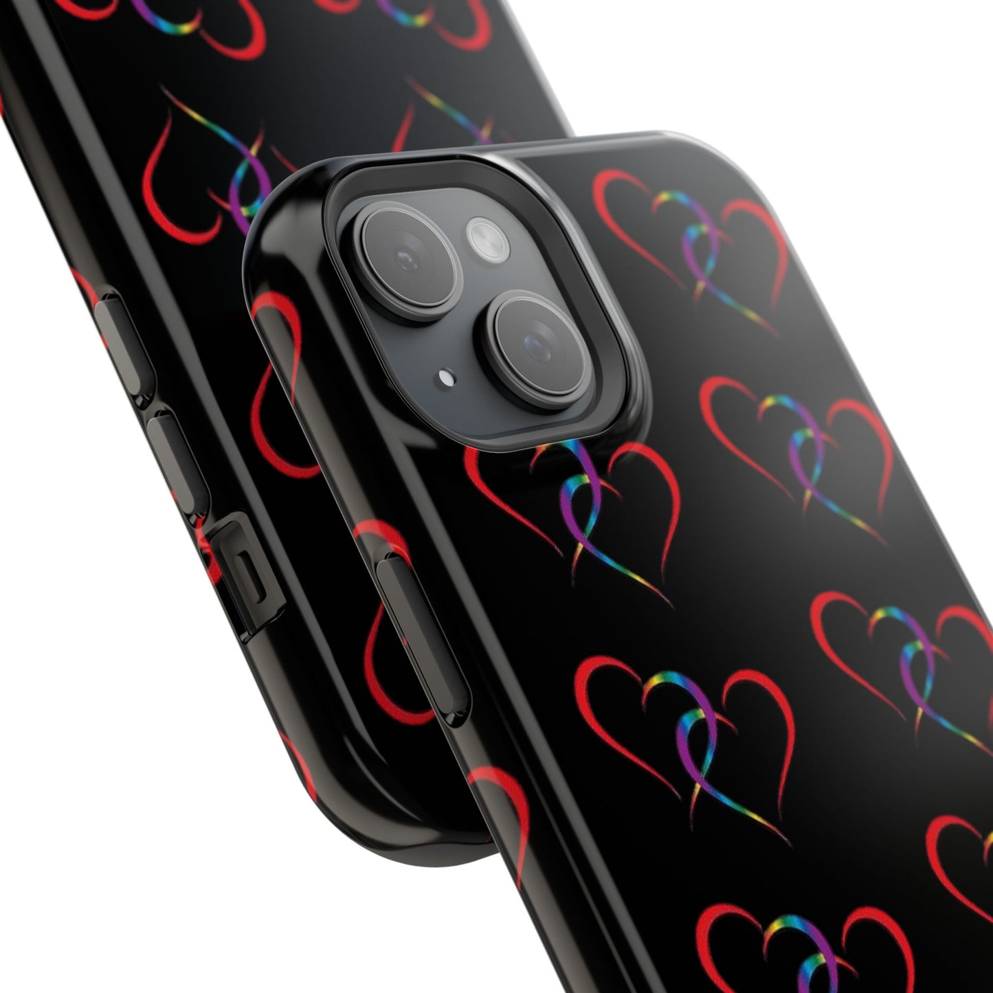 "Hearts" - Impact-Resistant Cases