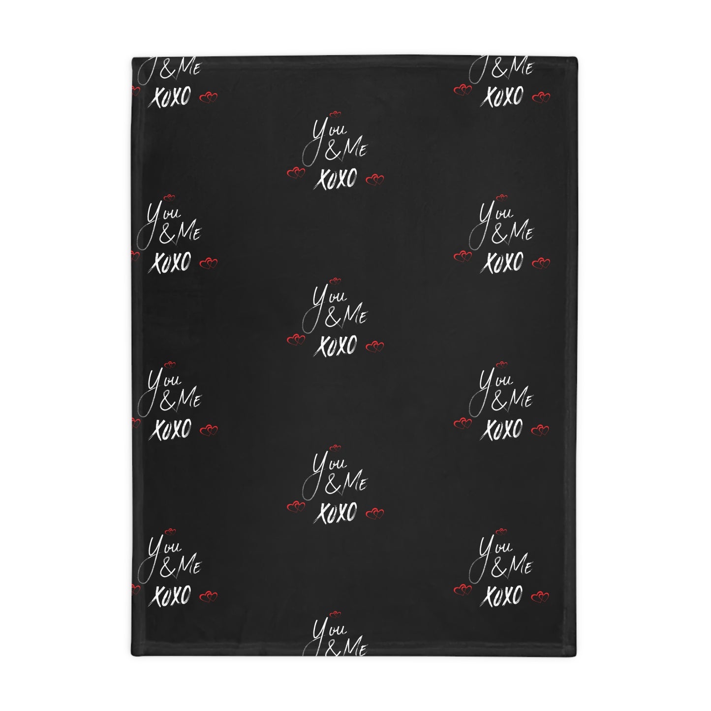 "You and Me" -Plush Fleece Blanket