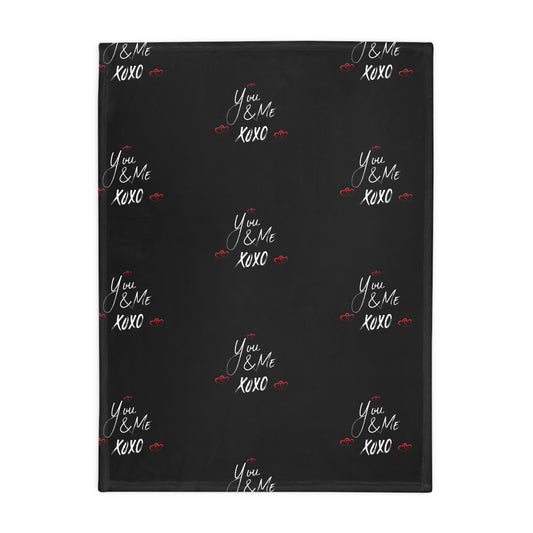 "You and Me" -Plush Fleece Blanket